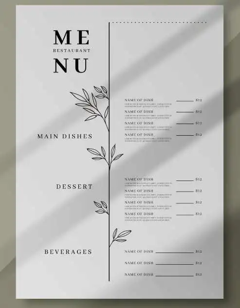 Menú